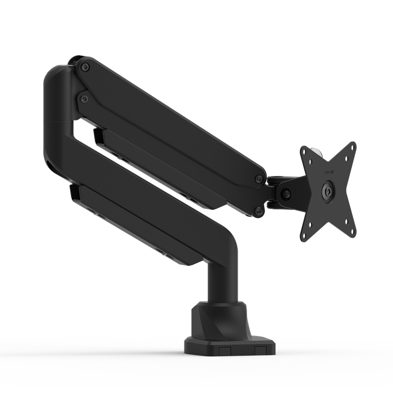 SINGLE SCREEN HEAVY-DUTY GAS SPRING MONITOR ARM